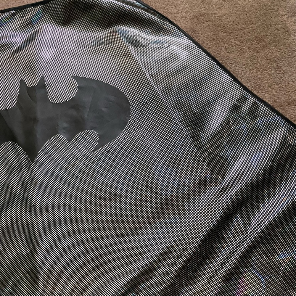 Silver Batman Cape - O/S - Picture 2 of 7